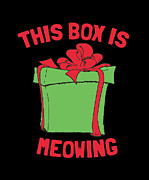 This Box Is Meowing Digital Art by Flippin Sweet Gear