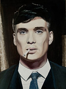 Thomas Shelby Painting by Caroline Swan