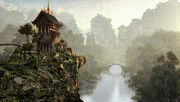 Thousand Bridges Digital Art by Cynthia Decker