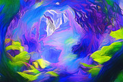 Through the Forest Digital Art by John Haldane