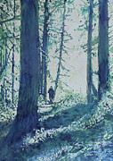 Through the Gap in the Trees Painting by Jenny Armitage