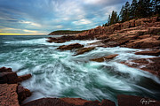 Thunder Hole Waves Photograph by Gary Johnson Thunder Hole Waves Photograph by Gary Johnson