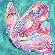 Tickled Pink Painting by Beth Ann Scott