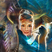Tiffany Gem - Square Version Digital Art by Studio B Prints