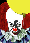 Tim Curry Pennywise IT Digital Art by Marisol VB