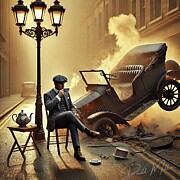 Time for a Quiet Cuppa Digital Art by David Miller