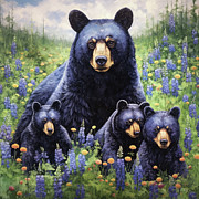Time With Father Painting by Tina LeCour