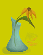 Tired Blackeyed Susan Digital Art by Iris Richardson