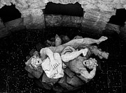 Titans in the Pit of Tartarus Troja Chateau Prague Photograph by Mary Lee Dereske