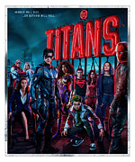 Titans TV Series Season 3 Digital Art by Kirania Finest