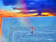 To The Edge Painting by Trask Ferrero To The Edge Painting by Trask Ferrero