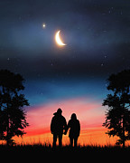 Together Always Digital Art by Edgar Meza