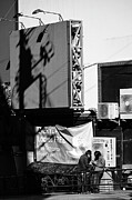Tokyo Shadow Code - Urban Contrast in Shibuya Photograph by Matthias Hauser