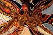 Tom Stanley Janca Hand Painted Art Abstract 7685 Digital Art by Tom Janca