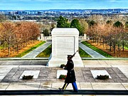 Tomb of the unknown soldier  Photograph by Stephen Dorton
