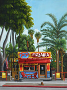 Tony's Pizza - Ventura Painting by Kevin Hughes