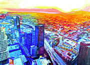 Top of the World 2 Painting by Bonnie Lambert