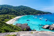 Top view of Similan island at Mu Koh Surin National Park Photograph by Pakin Songmor