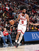 Toronto Raptors v Chicago Bulls Photograph by Jeff Haynes