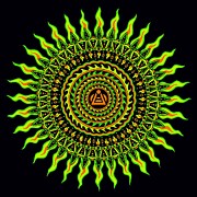 TOUCH Samadhi Solstice 19 Drawing by Baruska A Michalcikova