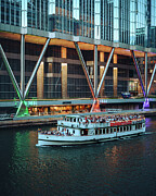 Tour Boat at Dusk Photograph by Nisah Cheatham