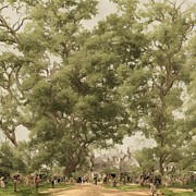 Town Picnic Digital Art by Sterling and Thorn