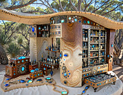 Traveling Potion Show Digital Art by Eris And AI