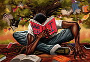 Tree of Knowledge Painting by Dion Pollard