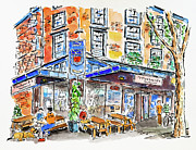 Treebeerd's Taphouse Drawing by Mike Bergen Treebeerd's Taphouse Drawing by Mike Bergen