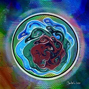 Triple Spirit  Digital Art by Barbelo Creations