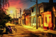 Tropical sun in a side road Photograph by Micah Offman