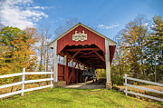 Trostletown Covered Bridge, Somerset, View 2 Photograph by Sturgeon Photography