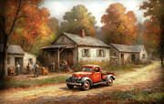 Truck - Pickup - Living the rural life Photograph by Mike Savad
