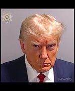 Trump Fulton County Mugshot Digital Art by Flippin Sweet Gear