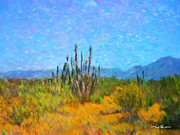 Tucson Arizona Painting by Trask Ferrero Tucson Arizona Painting by Trask Ferrero