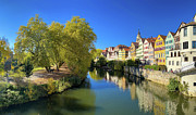 Tuebingen Germany Neckarfront Panorama Photograph by Matthias Hauser