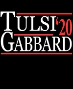 Tulsi Gabbard 2020 Digital Art by Flippin Sweet Gear