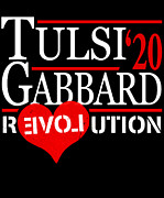 Tulsi Gabbard 2020 Revolution Digital Art by Flippin Sweet Gear