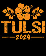 Tulsi Gabbard 2024 Digital Art by Flippin Sweet Gear