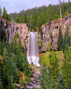 Tumalo Falls Photograph by Loyd Towe Photography