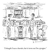 Turns Out I'm A Prepper Drawing by Barbara Smaller