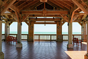 Turquoise Waters Vista - Wooden Pavilion Pier for Tourists in Key West, Florida Photograph by Brigitte Blanchette Thompson Turquoise Waters Vista - Wooden Pavilion Pier for Tourists in Key West, Florida Photograph by Brigitte Blanchette Thompson