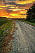 Twiford Road Sunrise 3112 Photograph by Dan Beauvais