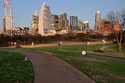 Twilight Majesty - Austin Texas Skyline Glows from Sahm Hill park Photograph by Brigitte Blanchette Thompson Twilight Majesty - Austin Texas Skyline Glows from Sahm Hill park Photograph by Brigitte Blanchette Thompson