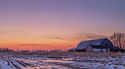 Twilight on the Farm Photograph by Rod Best