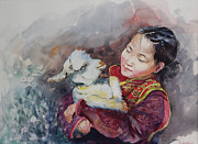 Spring Painting by Munkhzul Bundgaa