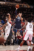 Tyus Jones Photograph by Cameron Browne