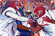Uga Vs Florida Painting by John Gholson