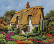 Un Bel Giardino Painting by Guido Borelli Un Bel Giardino Painting by Guido Borelli