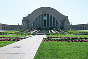 Union Terminal and Gardens Photograph by Bentley Davis